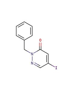 Astatech 5-IODO-2-(PHENYLMETHYL)-3(2H)-PYRIDAZINONE, 95.00% Purity, 0.25G
